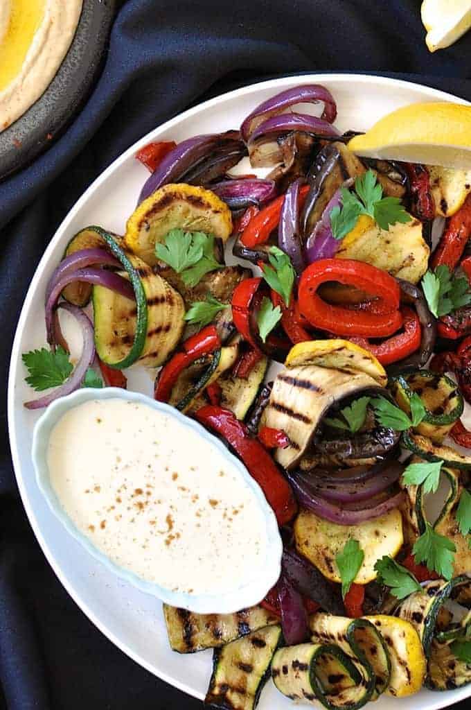 grilled vegetables