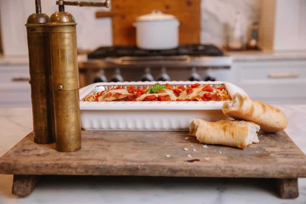 THE Casserole Carrier: Foil Decor is the travel solution for your foil pans!