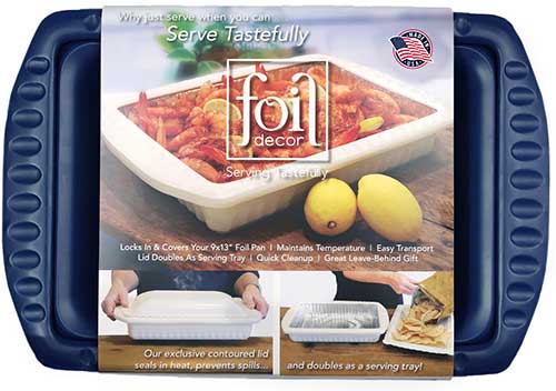 Foil Decor - Navy - Foil Decor: Kitchenware For Presentation